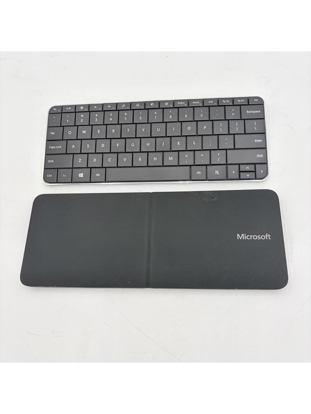 Microsoft Wedge Mobile Keyboard Wireless Bluetooth Portable W/Cover Model 1521